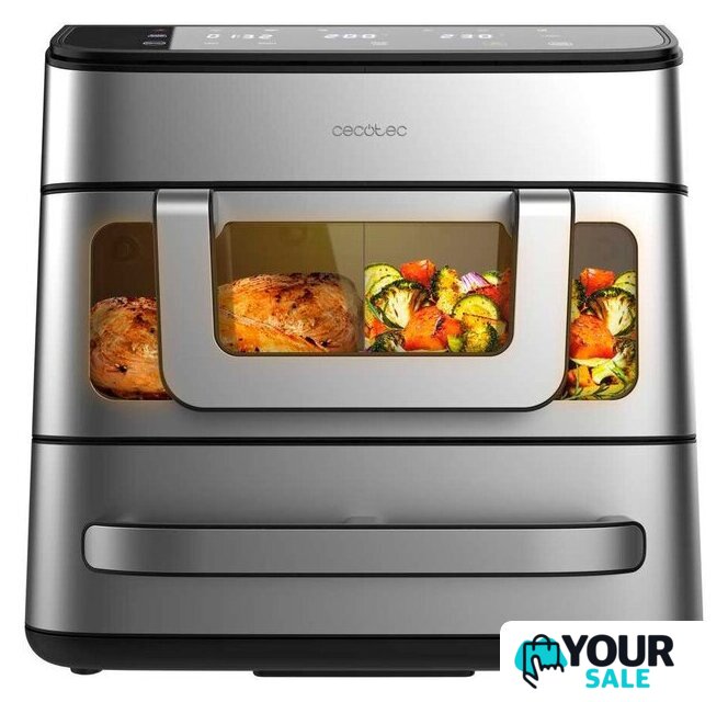 Аэрогриль (аэрофритюрница) Cecotec Cecofry FoodCourt 18000 4Pizza - Изображение №3 — Интернет-магазин Your Sale