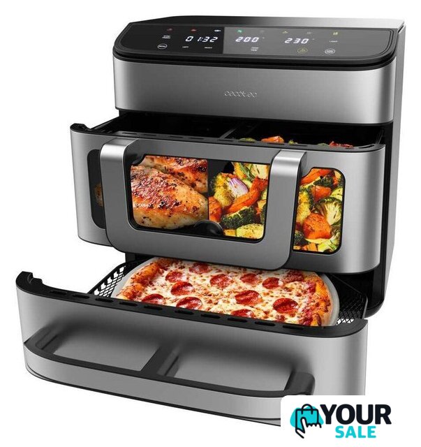 Аэрогриль (аэрофритюрница) Cecotec Cecofry FoodCourt 18000 4Pizza - Изображение №4 — Интернет-магазин Your Sale