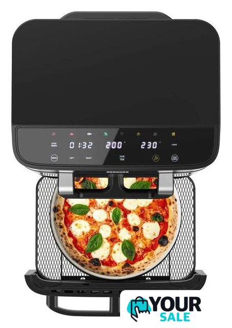 Аэрогриль (аэрофритюрница) Cecotec Cecofry FoodCourt 18000 4Pizza - Изображение №6 — Интернет-магазин Your Sale