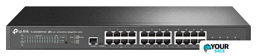 Управляемый коммутатор 2-го уровня TP-Link TL-SG3428XPP-M2 - Изображение №1 — Интернет-магазин Your Sale
