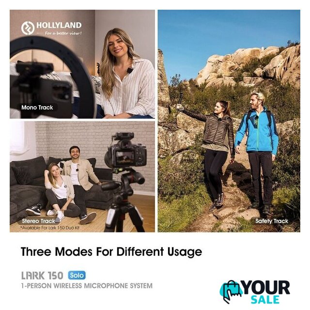 Радиосистема Hollyland LARK 150 Solo (черный) - Изображение №12 — Интернет-магазин Your Sale