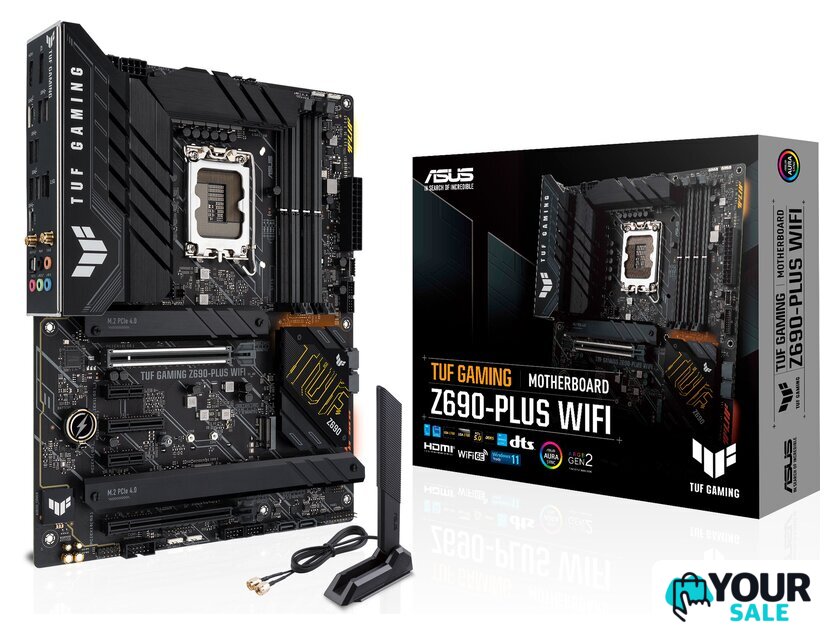 Материнская плата ASUS TUF Gaming Z690-Plus WiFi - Изображение №1 — Интернет-магазин Your Sale
