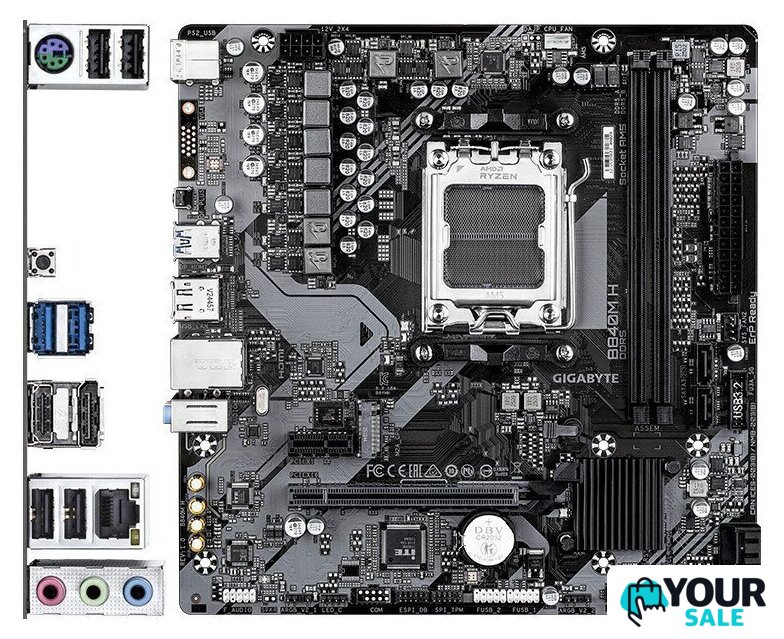 Материнская плата Gigabyte B840M H - Изображение №2 — Интернет-магазин Your Sale