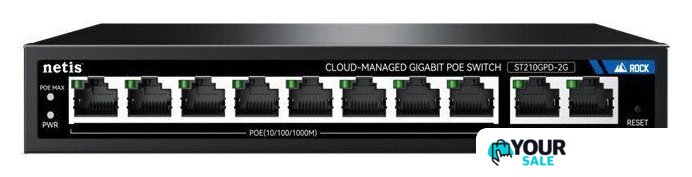 Настраиваемый коммутатор Netis ST210GPD-2G - Изображение №1 — Интернет-магазин Your Sale