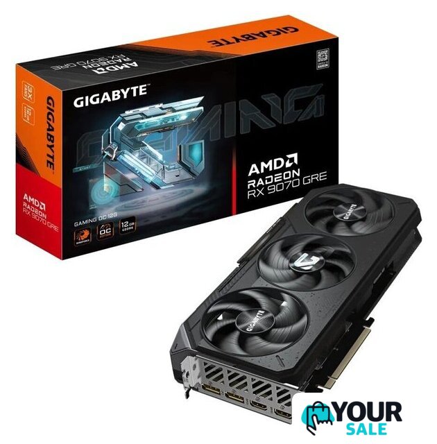 Видеокарта Gigabyte Radeon RX 9070 GRE Gaming OC 12G GV-R907GREGAMING OC-12GD - Изображение №10 — Интернет-магазин Your Sale