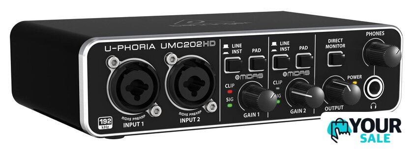 Аудиоинтерфейс Behringer U-Phoria UMC202HD - Изображение №1 — Интернет-магазин Your Sale