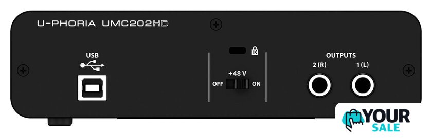 Аудиоинтерфейс Behringer U-Phoria UMC202HD - Изображение №4 — Интернет-магазин Your Sale