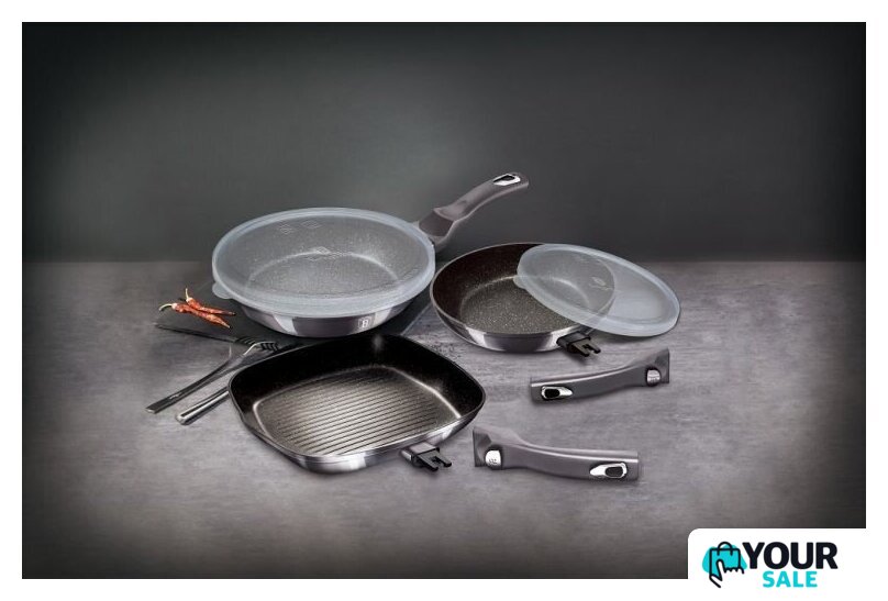 Набор сковород Berlinger Haus BH-7048 - Изображение №5 — Интернет-магазин Your Sale