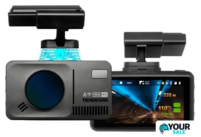 Видеорегистратор-радар детектор-GPS информатор (3в1) TrendVision DriveCam Real 4K Signature - Изображение №1 — Интернет-магазин Your Sale