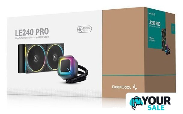 Система жидкостного охлаждения для процессора DeepCool LE240 PRO R-LE240PRO-BKAMMC-G-1 - Изображение №6 — Интернет-магазин Your Sale