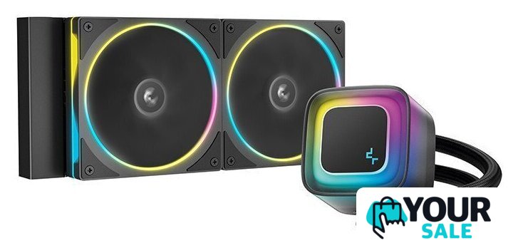 Система жидкостного охлаждения для процессора DeepCool LE240 PRO R-LE240PRO-BKAMMC-G-1 - Изображение №1 — Интернет-магазин Your Sale