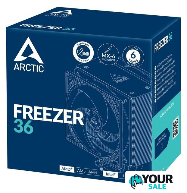 Кулер для процессора Arctic Freezer 36 ACFRE00121A - Изображение №7 — Интернет-магазин Your Sale