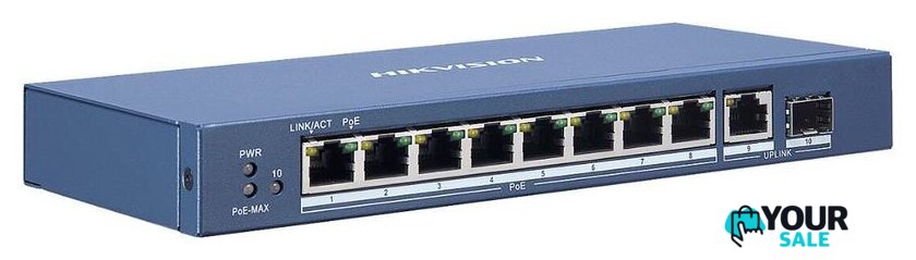 Неуправляемый коммутатор Hikvision DS-3E0510P-E - Изображение №2 — Интернет-магазин Your Sale