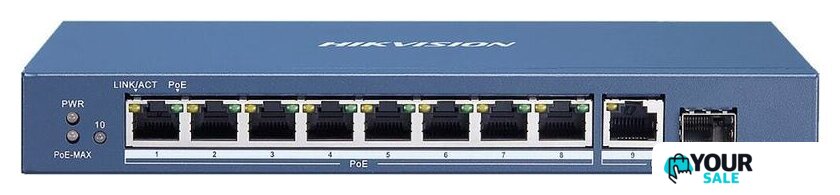 Неуправляемый коммутатор Hikvision DS-3E0510P-E - Изображение №1 — Интернет-магазин Your Sale