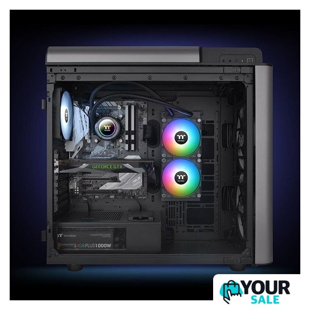 Система жидкостного охлаждения для процессора Thermaltake TH240 V2 ARGB CL-W361-PL12SW-A - Изображение №6 — Интернет-магазин Your Sale