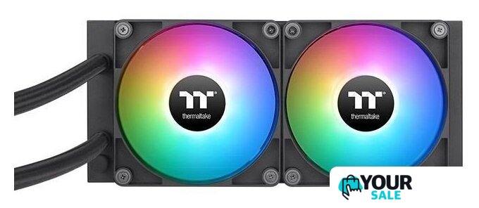 Система жидкостного охлаждения для процессора Thermaltake TH240 V2 ARGB CL-W361-PL12SW-A - Изображение №4 — Интернет-магазин Your Sale