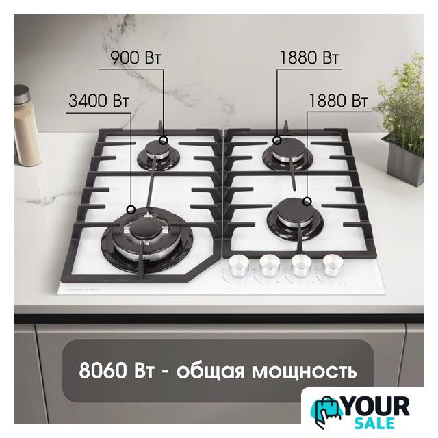 Варочная панель Zigmund & Shtain M 32.6 W - Изображение №3 — Интернет-магазин Your Sale