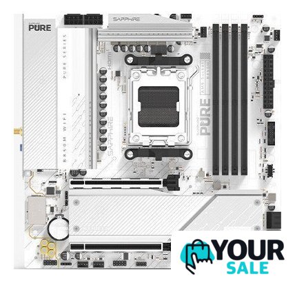 Материнская плата Sapphire Pure B850M WiFi - Изображение №1 — Интернет-магазин Your Sale