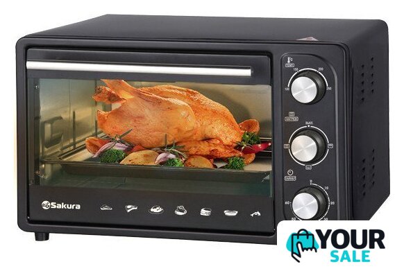 Мини-печь Sakura SA-7003B - Изображение №1 — Интернет-магазин Your Sale
