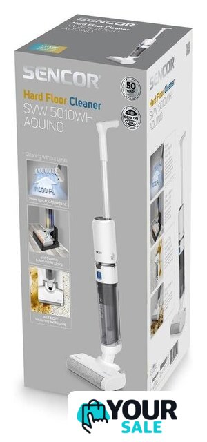 Вертикальный моющий пылесос Sencor SVW 5010WH - Изображение №13 — Интернет-магазин Your Sale