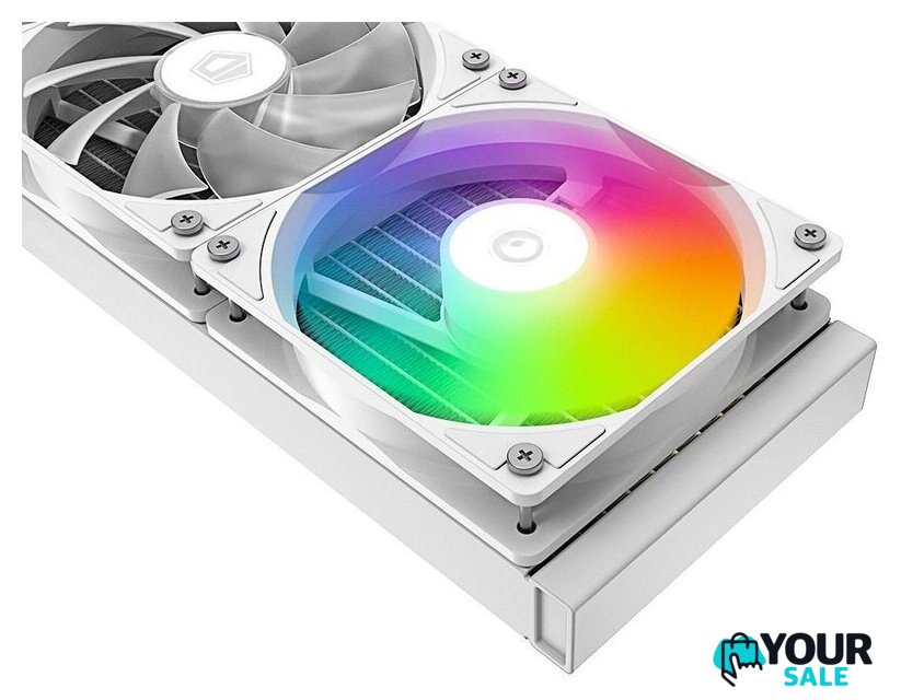 Система жидкостного охлаждения для процессора ID-Cooling Space SL360 XE WHITE - Изображение №3 — Интернет-магазин Your Sale