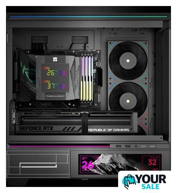 Кулер для процессора Thermalright Royal Knight 120 Digital (черный) - Изображение №2 — Интернет-магазин Your Sale
