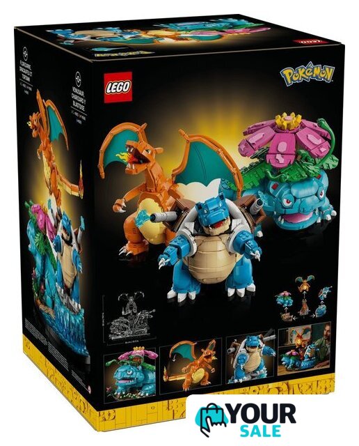 Конструктор LEGO Pokemon 72153 Венузавр, Чаризард и Бластойз - Изображение №19 — Интернет-магазин Your Sale