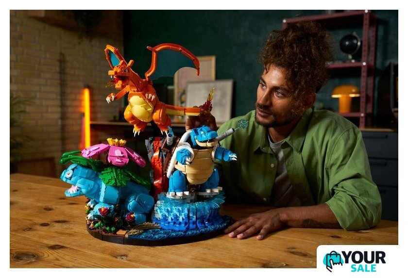 Конструктор LEGO Pokemon 72153 Венузавр, Чаризард и Бластойз - Изображение №11 — Интернет-магазин Your Sale