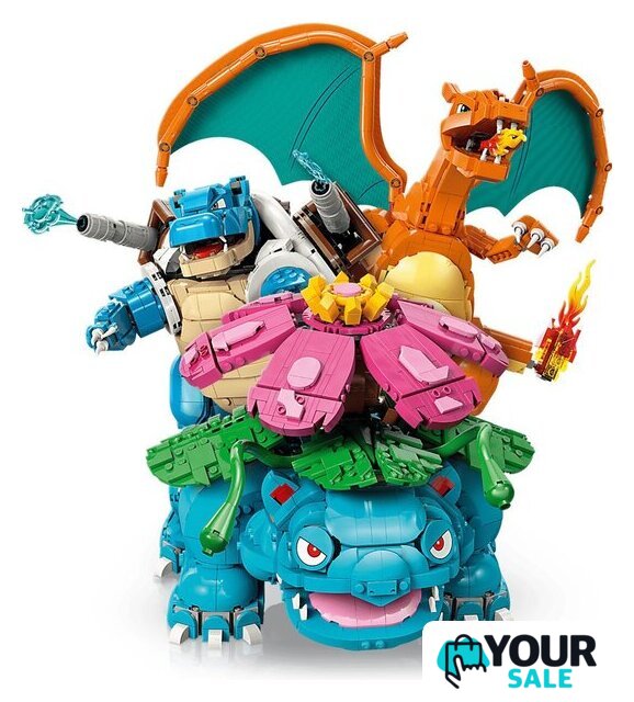 Конструктор LEGO Pokemon 72153 Венузавр, Чаризард и Бластойз - Изображение №5 — Интернет-магазин Your Sale