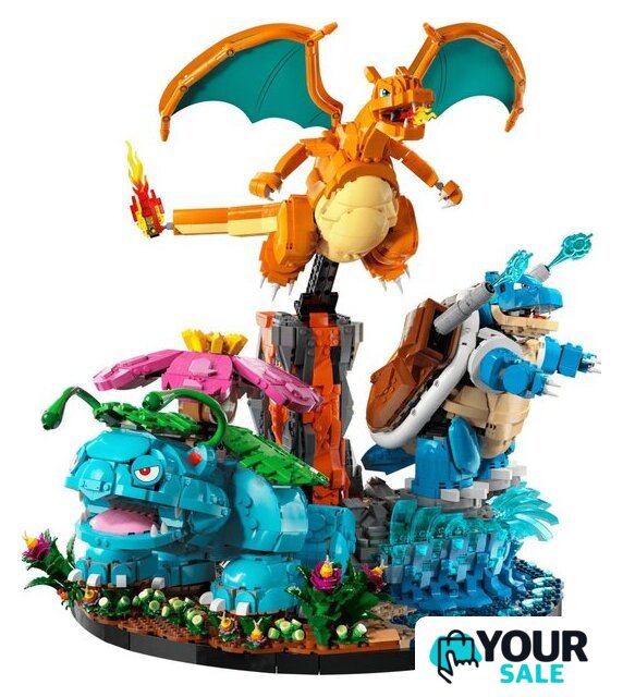 Конструктор LEGO Pokemon 72153 Венузавр, Чаризард и Бластойз - Изображение №2 — Интернет-магазин Your Sale