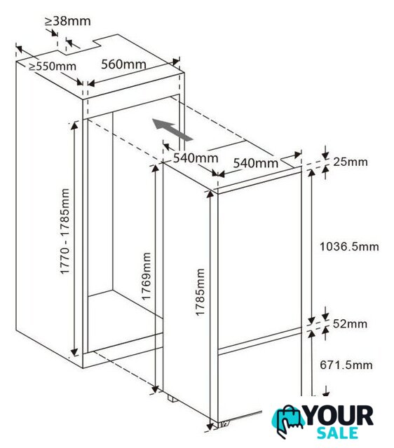 Холодильник MPM 259-KBI-16/E - Изображение №5 — Интернет-магазин Your Sale