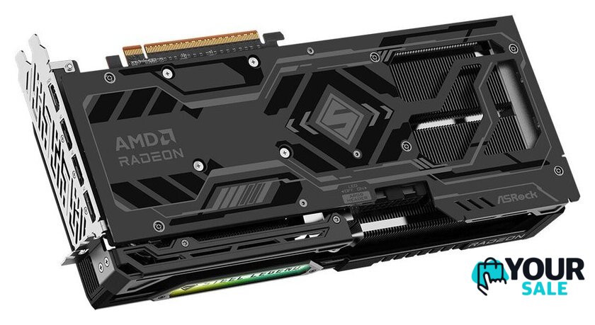 Видеокарта ASRock Radeon RX 9070 GRE Steel Legend Dark 12GB OC RX9070GRE SLD 12GO - Изображение №6 — Интернет-магазин Your Sale