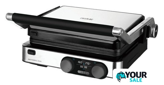 Электрогриль Cecotec Rock’nGrill 2200 Dual Grill - Изображение №2 — Интернет-магазин Your Sale