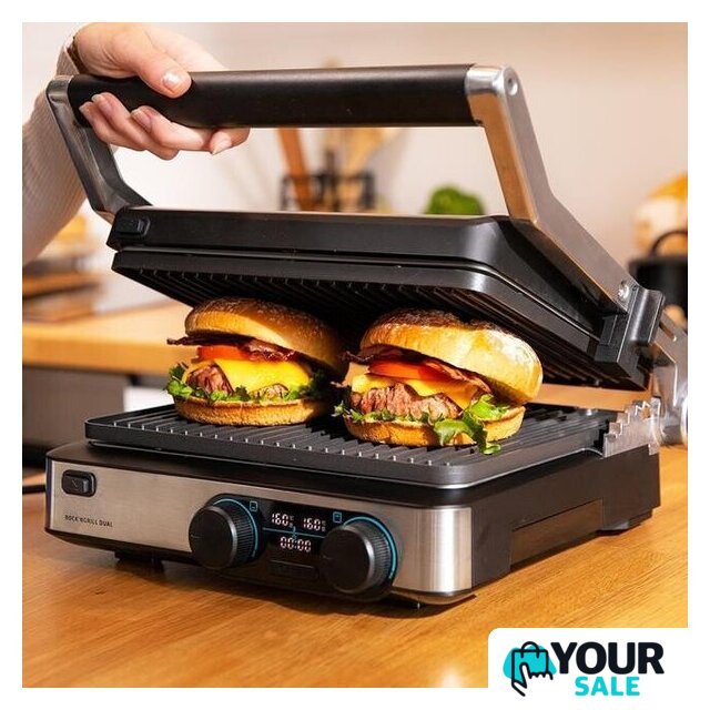 Электрогриль Cecotec Rock’nGrill 2200 Dual Grill - Изображение №4 — Интернет-магазин Your Sale