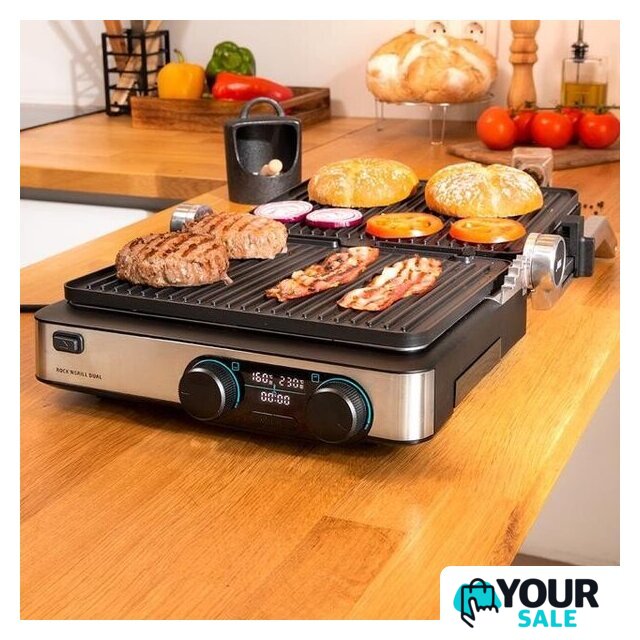 Электрогриль Cecotec Rock’nGrill 2200 Dual Grill - Изображение №6 — Интернет-магазин Your Sale