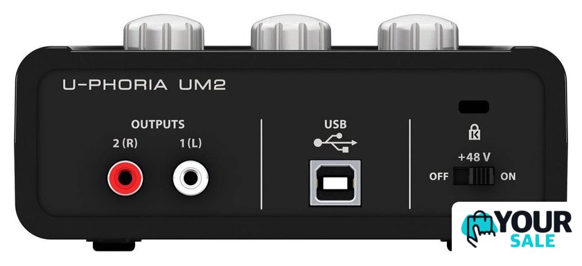 Аудиоинтерфейс Behringer U-Phoria UM2 - Изображение №5 — Интернет-магазин Your Sale