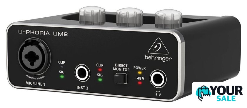 Аудиоинтерфейс Behringer U-Phoria UM2 - Изображение №4 — Интернет-магазин Your Sale