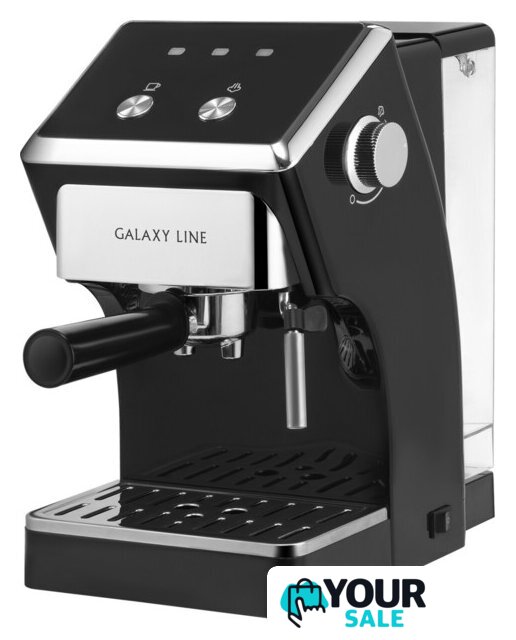 Рожковая кофеварка Galaxy Line GL0756 (черный) - Изображение №1 — Интернет-магазин Your Sale