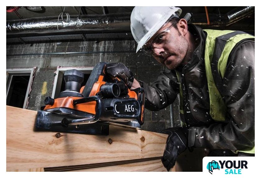 Рубанок AEG Powertools BHO18BL-0 4935464988 (без АКБ) - Изображение №4 — Интернет-магазин Your Sale