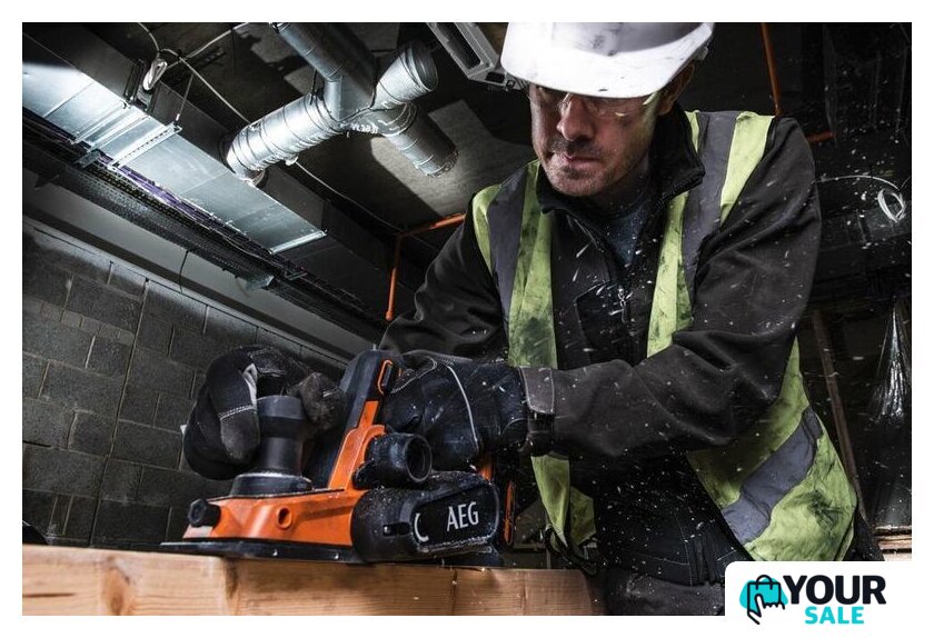 Рубанок AEG Powertools BHO18BL-0 4935464988 (без АКБ) - Изображение №2 — Интернет-магазин Your Sale