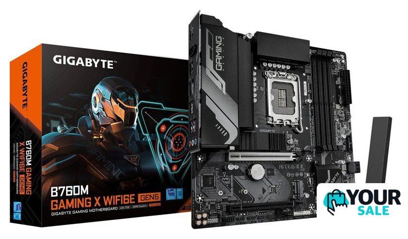 Материнская плата Gigabyte B760M Gaming X WiFi6E GEN5 - Изображение №4 — Интернет-магазин Your Sale