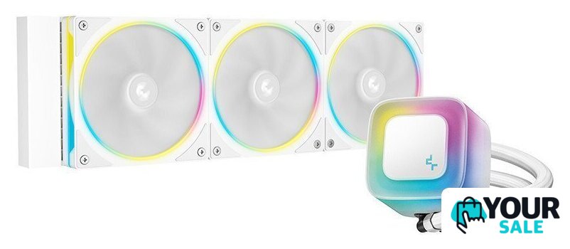 Система жидкостного охлаждения для процессора DeepCool LE360 PRO WH R-LE360PRO-WHAMMC-G-1 - Изображение №1 — Интернет-магазин Your Sale
