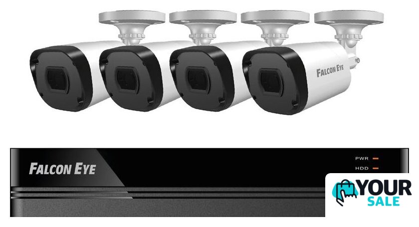 Комплект видеонаблюдения Falcon Eye FE-104MHD Kit Дача Smart - Изображение №1 — Интернет-магазин Your Sale