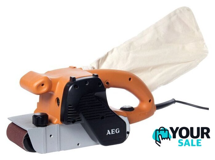 Ленточная шлифмашина AEG Powertools BBSE 1100 - Изображение №1 — Интернет-магазин Your Sale
