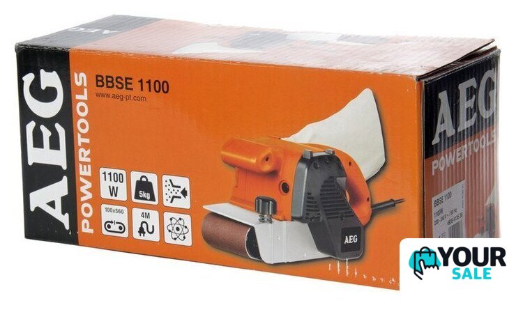 Ленточная шлифмашина AEG Powertools BBSE 1100 - Изображение №9 — Интернет-магазин Your Sale