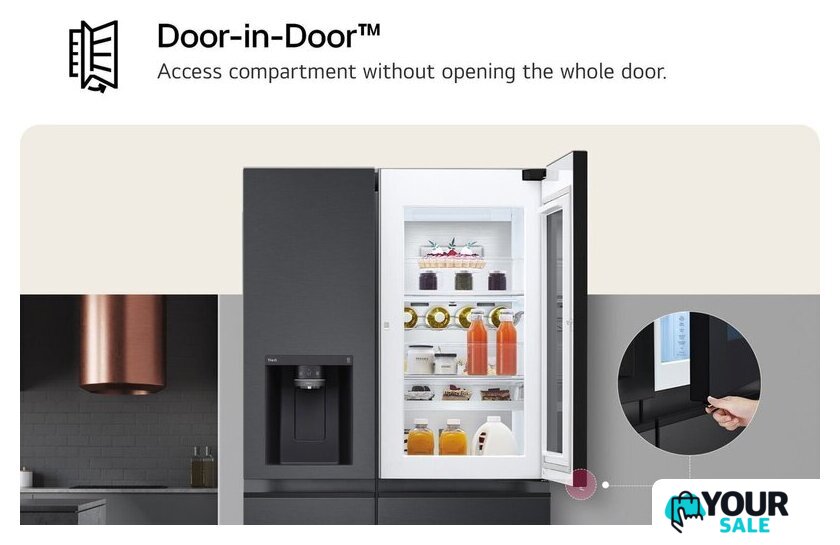 Холодильник side by side LG NatureFRESH GSJC40EPPE - Изображение №13 — Интернет-магазин Your Sale