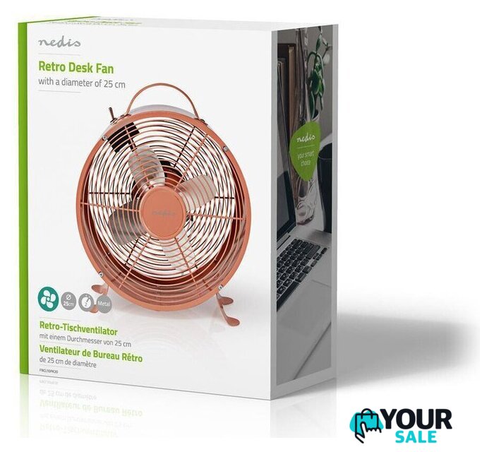 Вентилятор Nedis Table Fan FNCL10PK20 - Изображение №8 — Интернет-магазин Your Sale