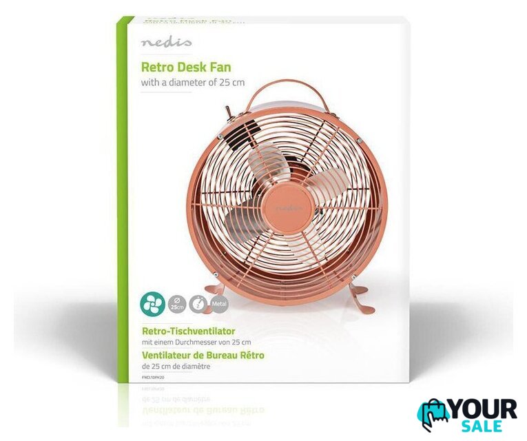Вентилятор Nedis Table Fan FNCL10PK20 - Изображение №7 — Интернет-магазин Your Sale