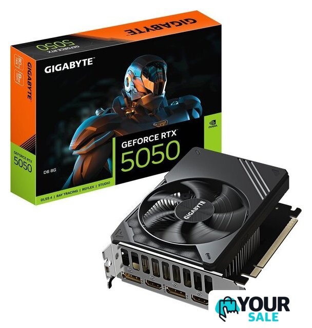 Видеокарта Gigabyte GeForce RTX 5050 D6 8G GV-N5050D6-8GD - Изображение №8 — Интернет-магазин Your Sale