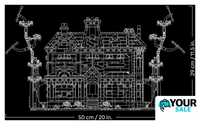 Конструктор LEGO Icons 11370 Очень странные дела: Дом Криллов - Изображение №8 — Интернет-магазин Your Sale